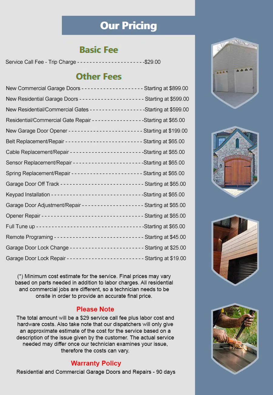 HighTech Garage Door Skokie, IL 847-447-8852